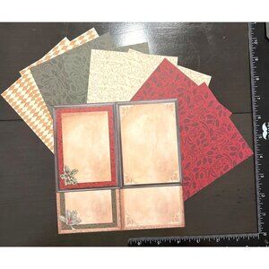 Creative Memories Holly Dazzle Scrapbook Paper Set 06257939